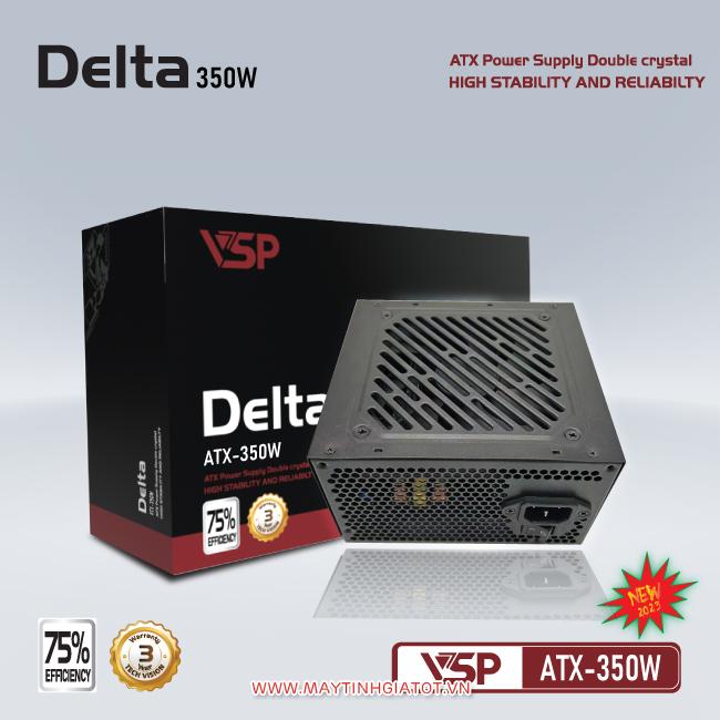 Nguồn PC VSP Delta ATX 350W - công suất thực
